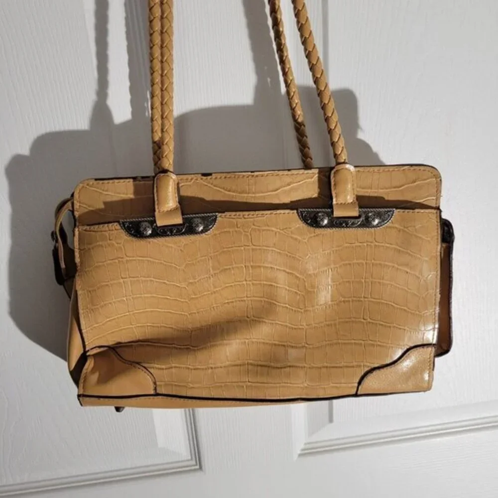 Vintage Bueno-Satchel-Tan‎